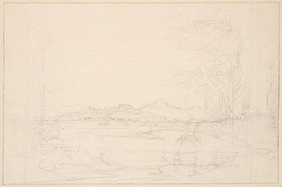 Lot 55 - A QUANTITY OF 18TH AND EARLY 19TH CENTURY DRAWINGS AND WATERCOLOURS