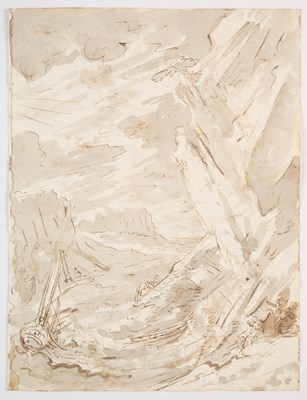 Lot 55 - A QUANTITY OF 18TH AND EARLY 19TH CENTURY DRAWINGS AND WATERCOLOURS