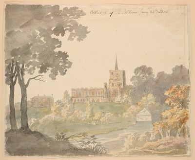 Lot 56 - A QUANTITY OF 18TH AND EARLY 19TH CENTURY DRAWINGS AND WATERCOLOURS