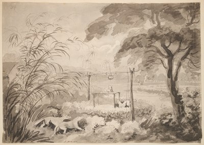 Lot 56 - A QUANTITY OF 18TH AND EARLY 19TH CENTURY DRAWINGS AND WATERCOLOURS