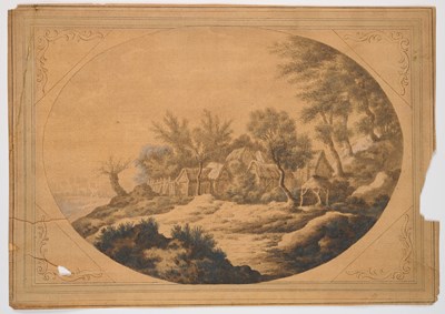 Lot 56 - A QUANTITY OF 18TH AND EARLY 19TH CENTURY DRAWINGS AND WATERCOLOURS