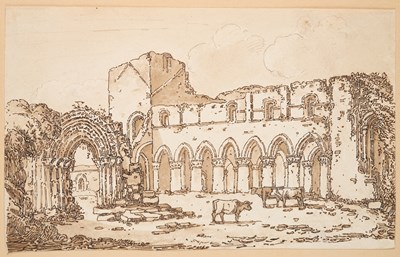 Lot 56 - A QUANTITY OF 18TH AND EARLY 19TH CENTURY DRAWINGS AND WATERCOLOURS