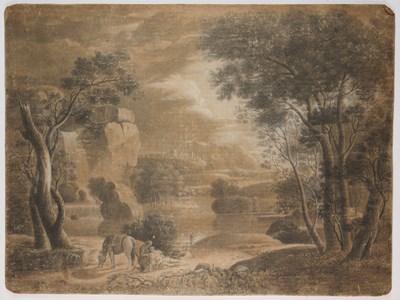 Lot 56 - A QUANTITY OF 18TH AND EARLY 19TH CENTURY DRAWINGS AND WATERCOLOURS