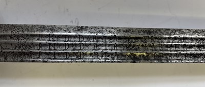 Lot 125 - A HIGHLAND BASKET-HILTED BACKSWORD, SECOND HALF OF THE 18TH CENTURY