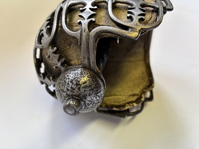 Lot 125 - A HIGHLAND BASKET-HILTED BACKSWORD, SECOND HALF OF THE 18TH CENTURY