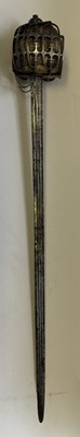 Lot 125 - A HIGHLAND BASKET-HILTED BACKSWORD, SECOND HALF OF THE 18TH CENTURY