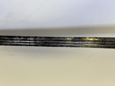 Lot 125 - A HIGHLAND BASKET-HILTED BACKSWORD, SECOND HALF OF THE 18TH CENTURY