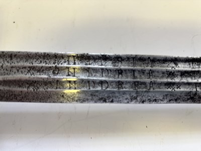 Lot 125 - A HIGHLAND BASKET-HILTED BACKSWORD, SECOND HALF OF THE 18TH CENTURY