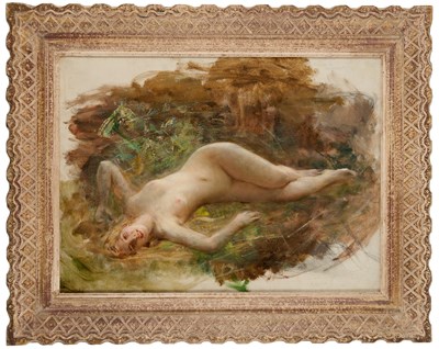 Lot 23 - LEON COMERRE (FRENCH 1850-1916)