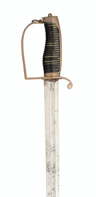 Lot 447 - A BRITISH OFFICER’S SWORD, CIRCA 1780