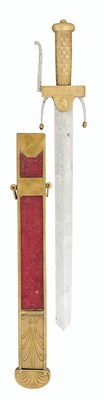 Lot 429 - A RARE FRENCH GLAIVE FOR THE ECOLE DE MARS, CIRCA 1794