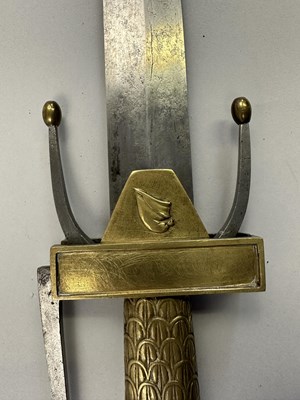 Lot 429 - A RARE FRENCH GLAIVE FOR THE ECOLE DE MARS, CIRCA 1794