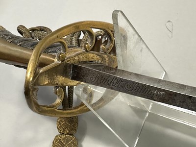 Lot 442 - AN 1803 PATTERN INFANTRY OFFICER’S SWORD