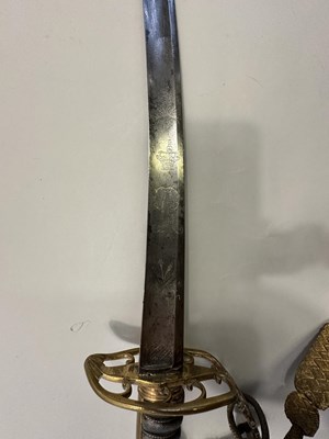 Lot 442 - AN 1803 PATTERN INFANTRY OFFICER’S SWORD