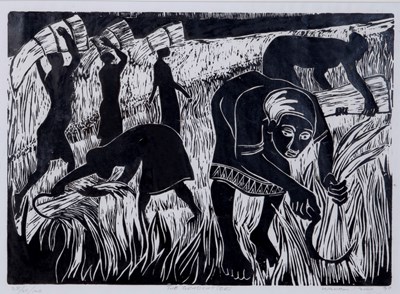 Lot 56 - WILLIAM ZULU (SOUTH AFRICAN B. 1956)