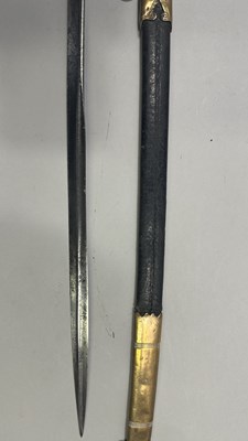 Lot 461 - AN 1827 PATTERN NAVAL OFFICER’S SWORD