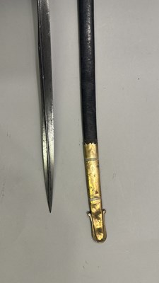 Lot 461 - AN 1827 PATTERN NAVAL OFFICER’S SWORD