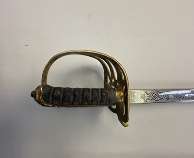 Lot 465 - A VICTORIAN GENERAL OFFICER’S SWORD, HENRY WILKINSON, PALL MALL, NO. 31861