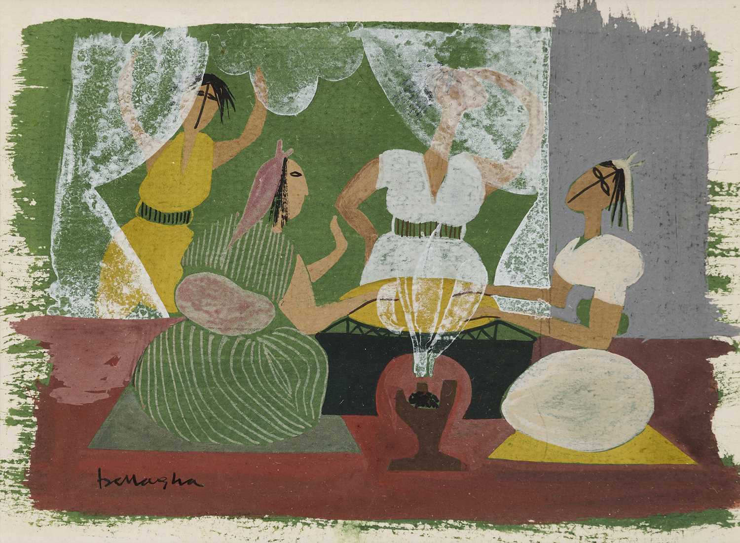 Lot 34 - ALI BELLAGHA (TUNISIAN 1924-2006)