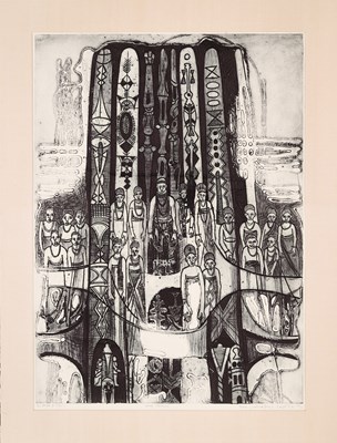 Lot 12 - BRUCE ONOBRAKPEYA (NIGERIAN B.1932)