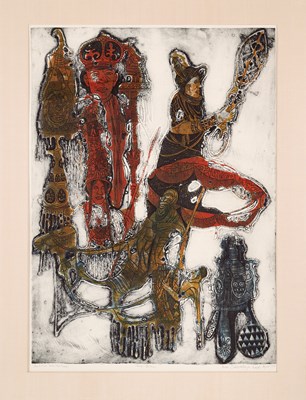 Lot 12 - BRUCE ONOBRAKPEYA (NIGERIAN B.1932)