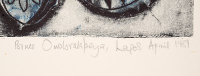Lot 12 - BRUCE ONOBRAKPEYA (NIGERIAN B.1932)