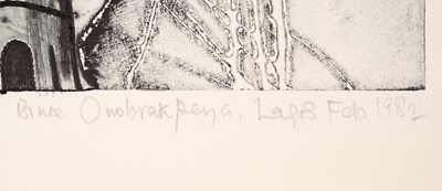 Lot 12 - BRUCE ONOBRAKPEYA (NIGERIAN B.1932)