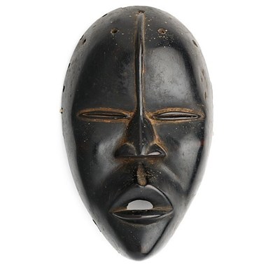 Lot 143 - SIX CARVED WOOD SHAMANIC MASKS, CENTRAL NEPAL, 19TH/20TH CENTURY