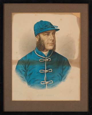 Lot 56 - A PORTRAIT OF THE JOCKEY JOHN OSBORNE (1833-1922)