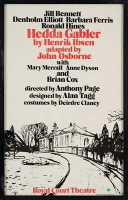 Lot 46 - HEDDA GABLER BY HENRIK IBSEN ADAPTED BY JOHN OSBORNE