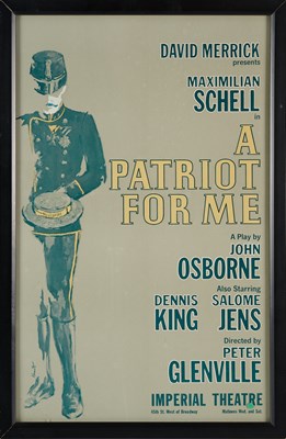 Lot 24 - A PATRIOT FOR ME, JOHN OSBORNE