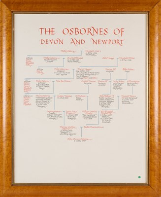 Lot 55 - THE OSBORNES OF DEVON & NEWPORT