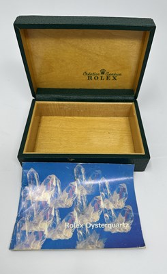 Lot 527 - ROLEX, OYSTERQUARTZ DATEJUST, REF.17013: GENTLEMAN'S GOLD AND STAINLESS STEEL BRACELET WATCH, CIRCA 1978
