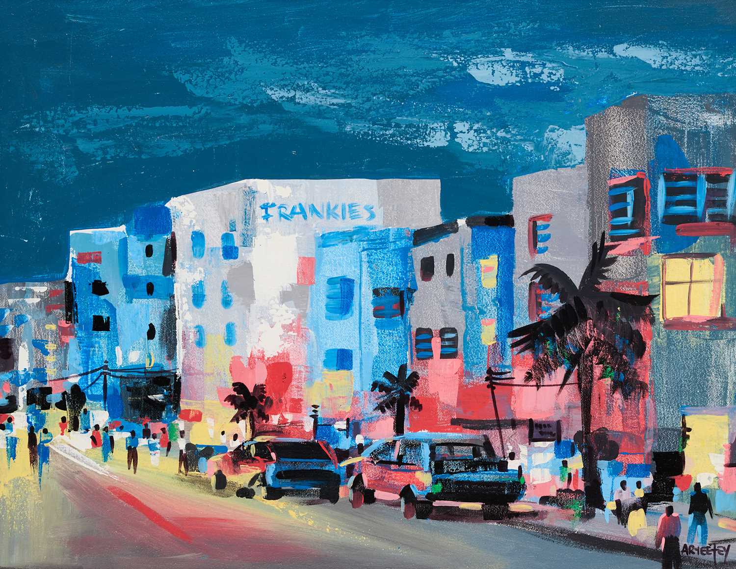 Lot 19 - ROBERT ARYEETEY (GHANAIAN B.1969)