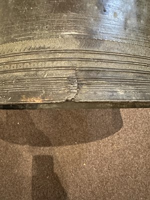 Lot 114 - A LARGE KAREN FROG DRUM, BURMA (NOW MYANMAR), 18TH/19TH CENTURY