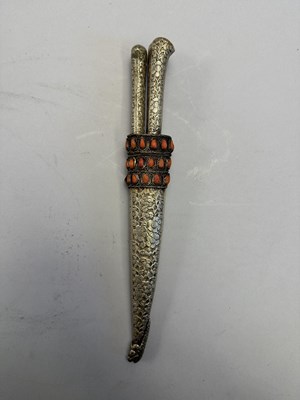 Lot 344 - AN OTTOMAN BALKAN SMALL TROUSSE, 19TH CENTURY