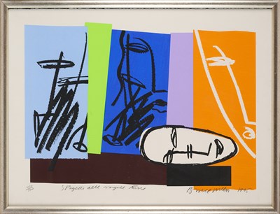 Lot 77 - BRUCE MCLEAN (BRITISH B.1944)