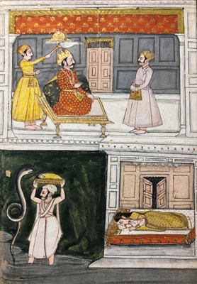 Lot 169 - VASUDEVA CARRIES AWAY THE BABY KRISHNA^...