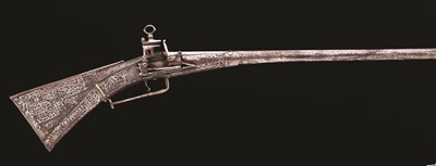Lot 44 - **A SARDINIAN MIQUELET-LOCK GUN