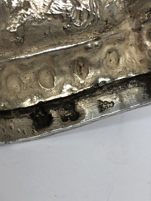 Lot 323 - A PAIR OF FRENCH SILVER CANDLESTICKS^ ANTOINE...