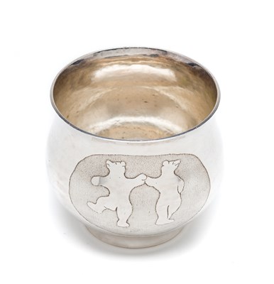 Lot 337 - A SILVER CHILD~S CUP^ ANTHONY HAWKSLEY^...