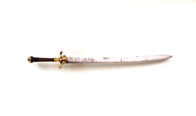 Lot 53 - A CONTINENTAL HUNTING SWORD FOR A CHILD