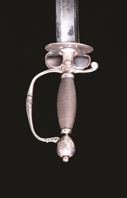 Lot 64 - A COMPOSITE SILVER-HILTED SWORD