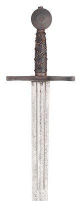 Lot 416 - A SWORD IN LATE 15TH CENTURY STYLE, LATE 19TH/20TH CENTURY