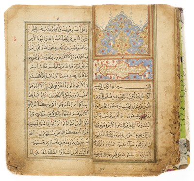 Lot 4 - AN ILLUMINATED QUR'AN, AFGHANISTAN, CIRCA 18TH CENTURY