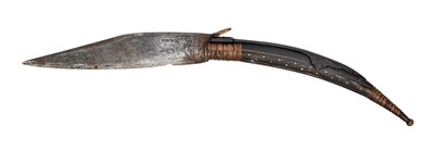 Lot 426 - A FRENCH FOLDING KNIFE IN SPANISH NAVAJA STYLE, VAUTHIER RUE DAUPHINE NO. 40, LATE 19TH CENTURY