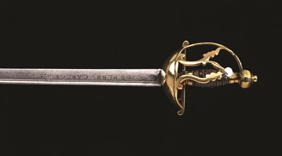 Lot 72 - A SPANISH DRAGOON SWORD