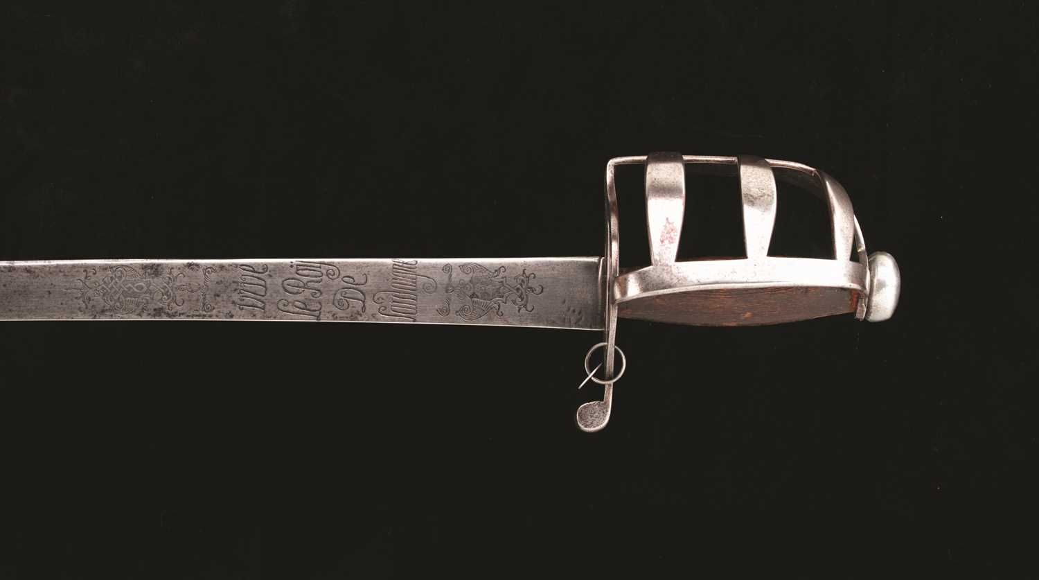 Lot 73 - A COMPOSITE ENGLISH CAVALRY SWORD