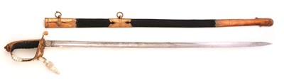 Lot 76 - A VICTORIAN 1845 PATTERN INFANTRY OFFICER'S SWORD BY CATER & CO.