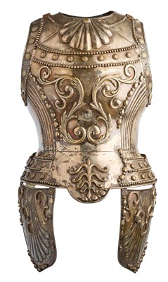 Lot 480 - A DECORATED PART ARMOUR FOR A CHILD IN ITALIAN 16TH CENTURY STYLE, 20TH CENTURY